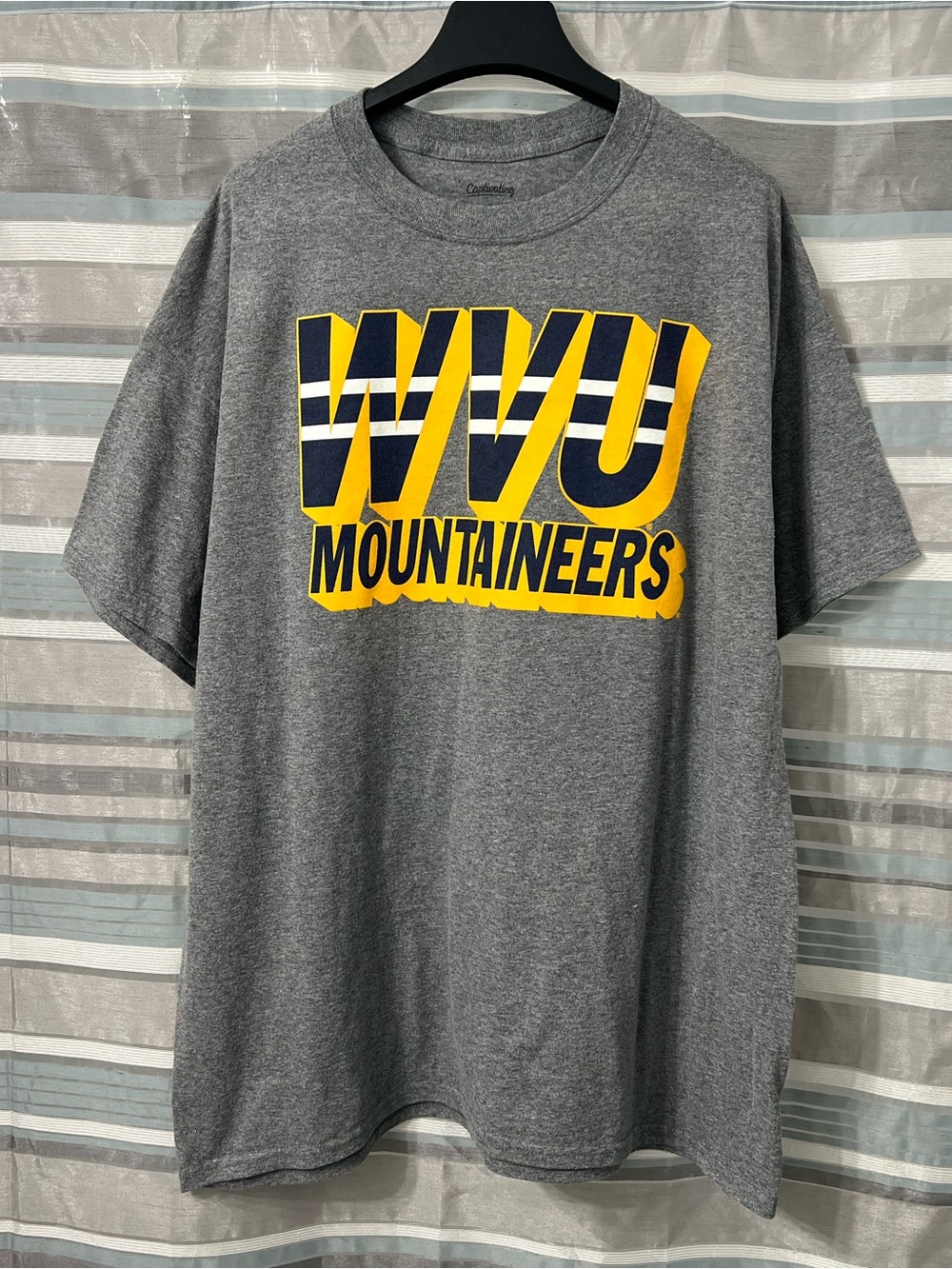 WVU Mountaineers Gray Short Sleeve Graphic Tee